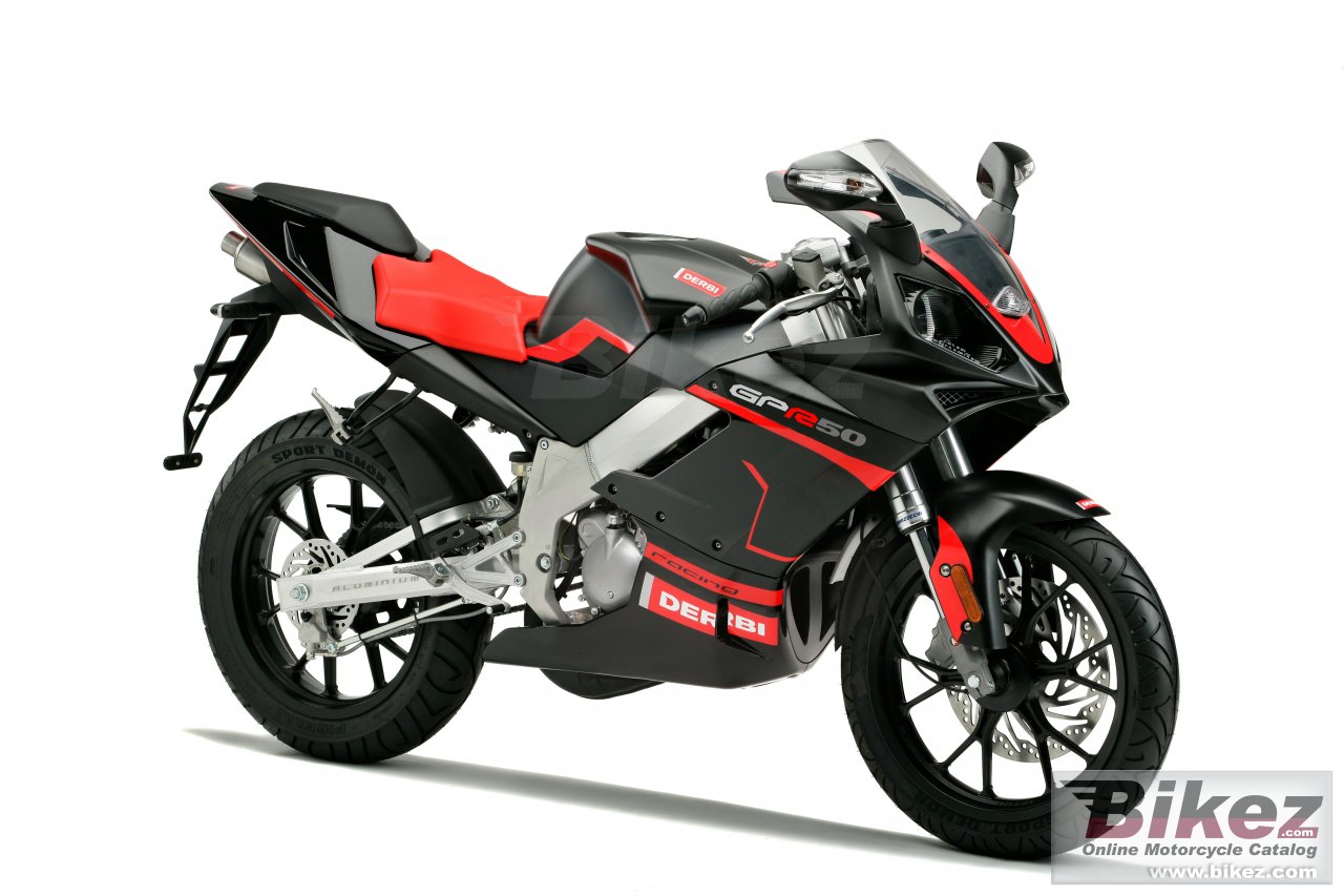Big Derbi gpr 50 racing picture and wallpaper from Bikez.com